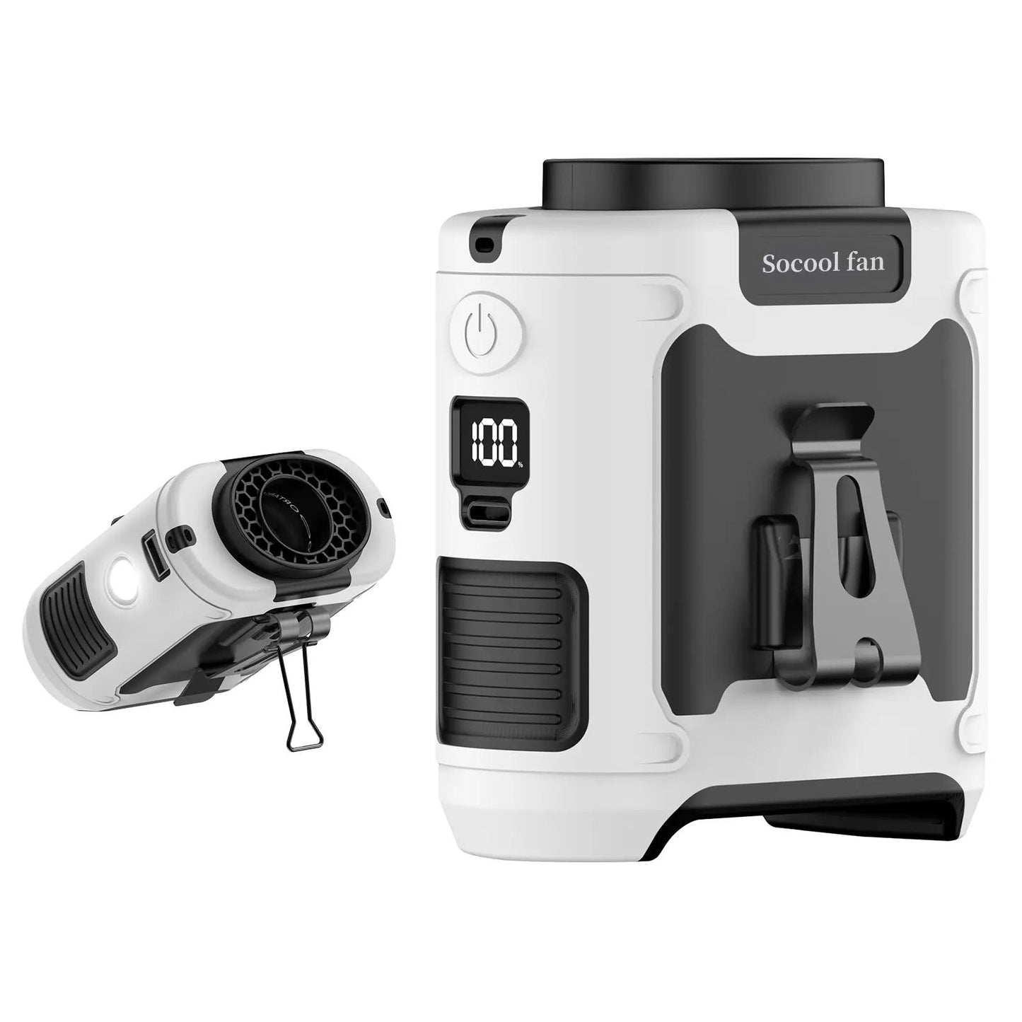 BreezeMate™ Portable Waist Fan – Your Ultimate Hands-Free Cooling Companion - ApexLane