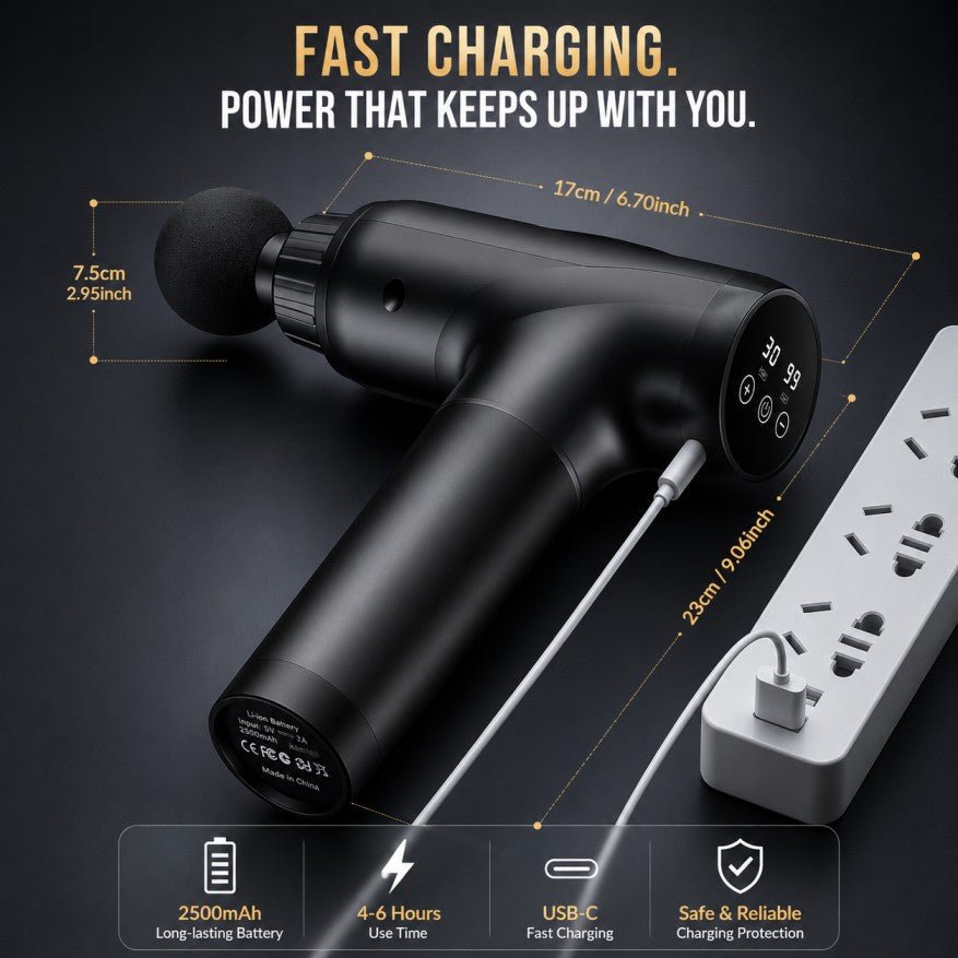 UMAY PocketPulse™ Deep-Tissue Massage Gun - UmayFitness