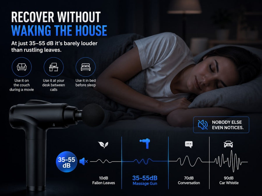 Recover without waking the house