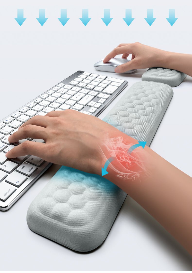 ApexErgo™ Wrist Rest – Ultimate Comfort & Support for Typing & Gaming - ApexLane
