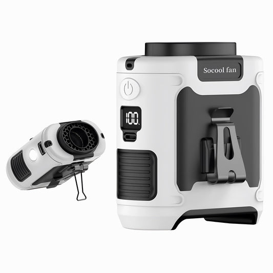 BreezeMate™ Portable Waist Fan – Your Ultimate Hands-Free Cooling Companion - ApexLane