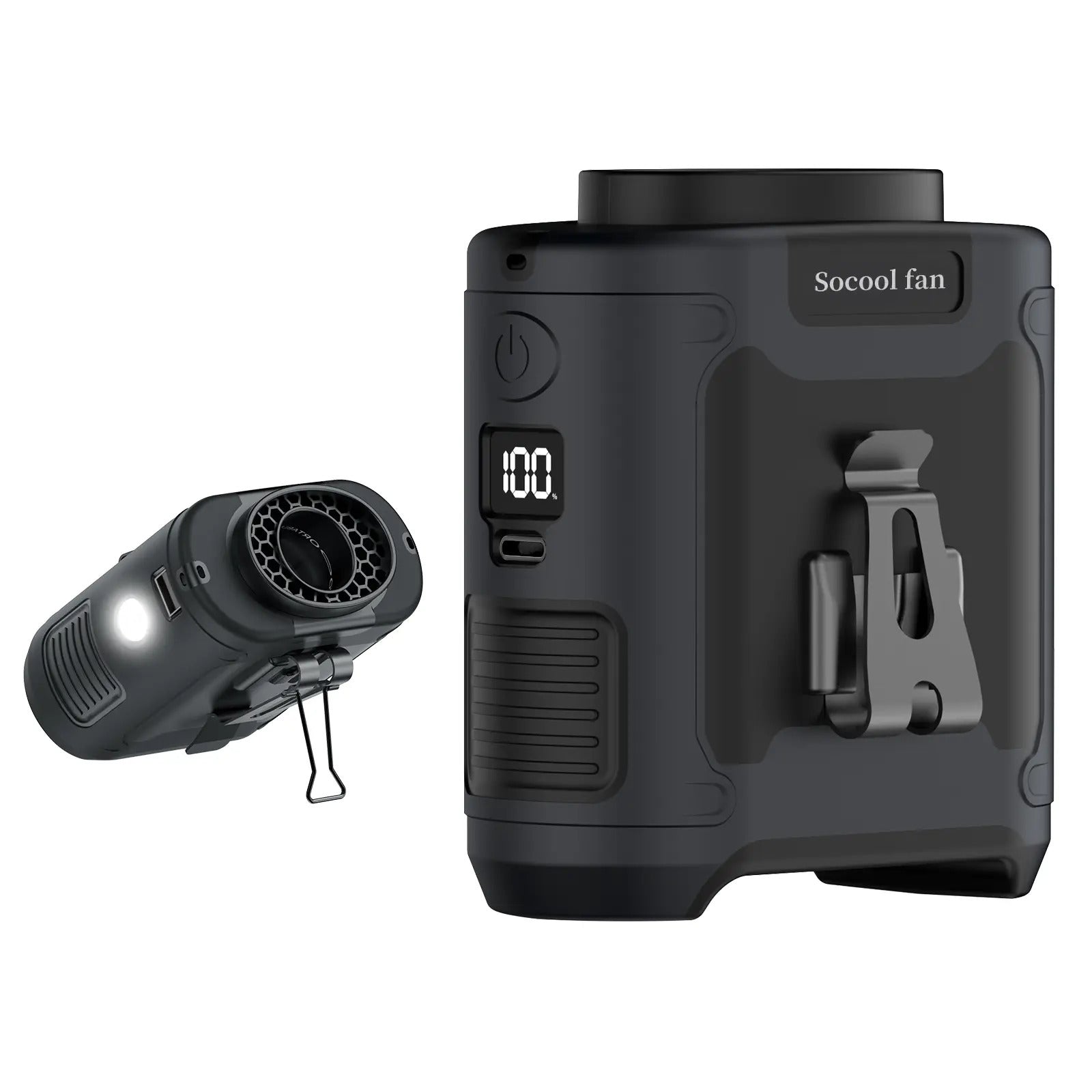 BreezeMate™ Portable Waist Fan – Your Ultimate Hands-Free Cooling Companion - ApexLane