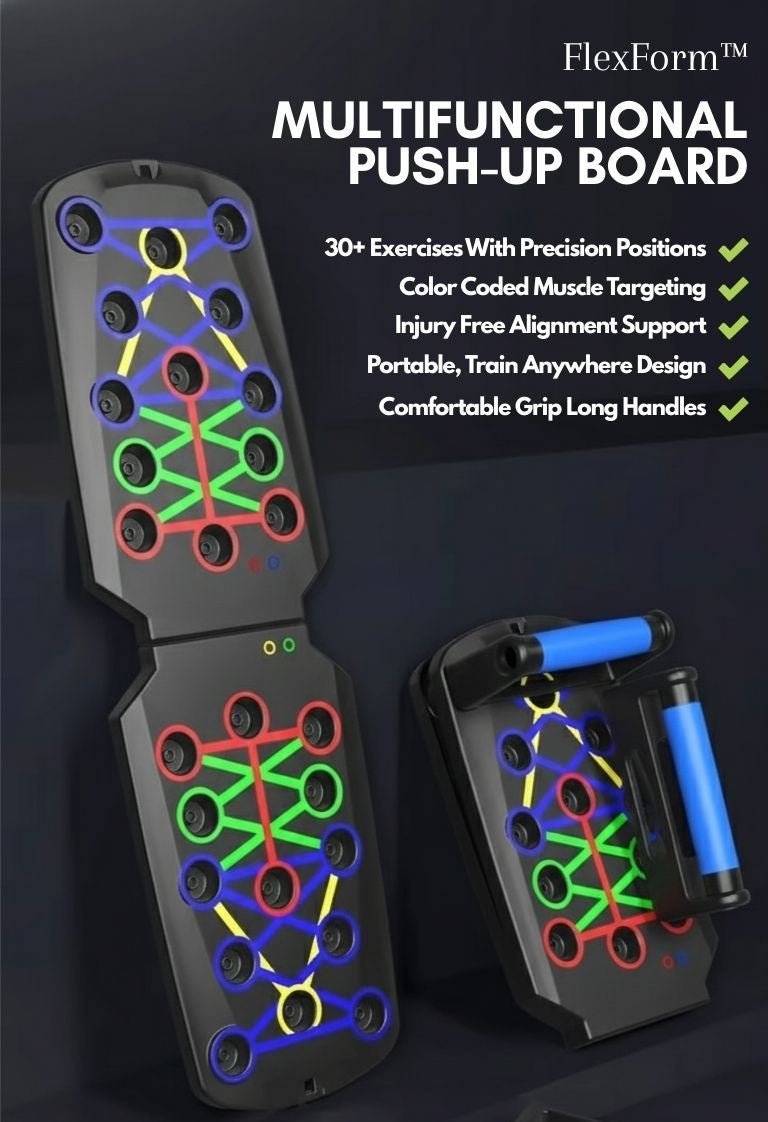 FlexForm™ Multifunctional Push - Up Board - UmayFitness