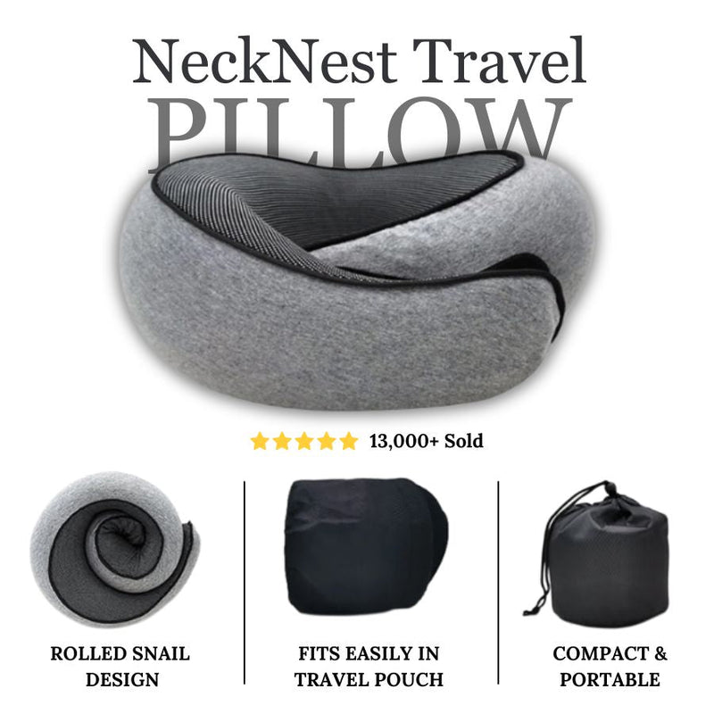 NeckNest™ Travel Pillow - UmayFitness