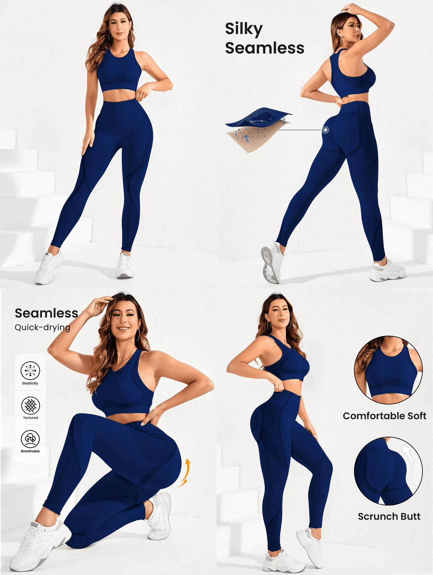 ShapeSync Active Wear Women's Gym Set - ApexLane