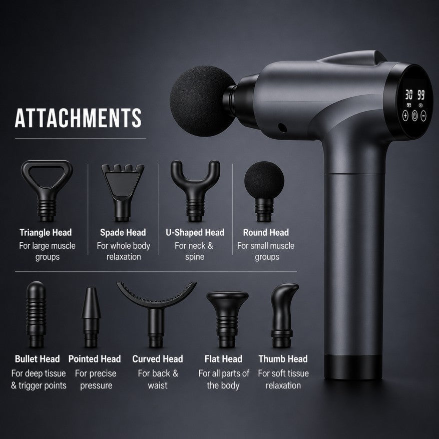 UMAY PocketPulse™ Deep-Tissue Massage Gun - UmayFitness