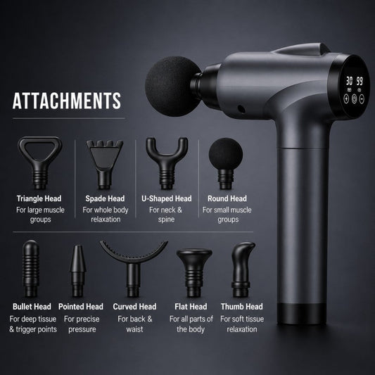 UMAY PocketPulse™ Deep-Tissue Massage Gun - UmayFitness