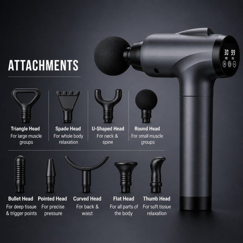 UMAY PocketPulse™ Deep-Tissue Massage Gun - UmayFitness